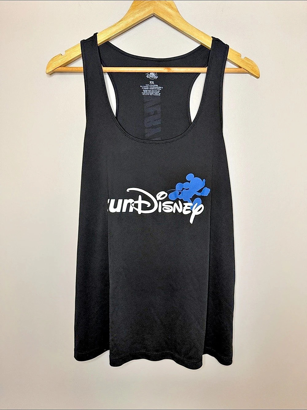 Disney runDisney Every Mile Is Magic Athletic Tank Top Black XXL